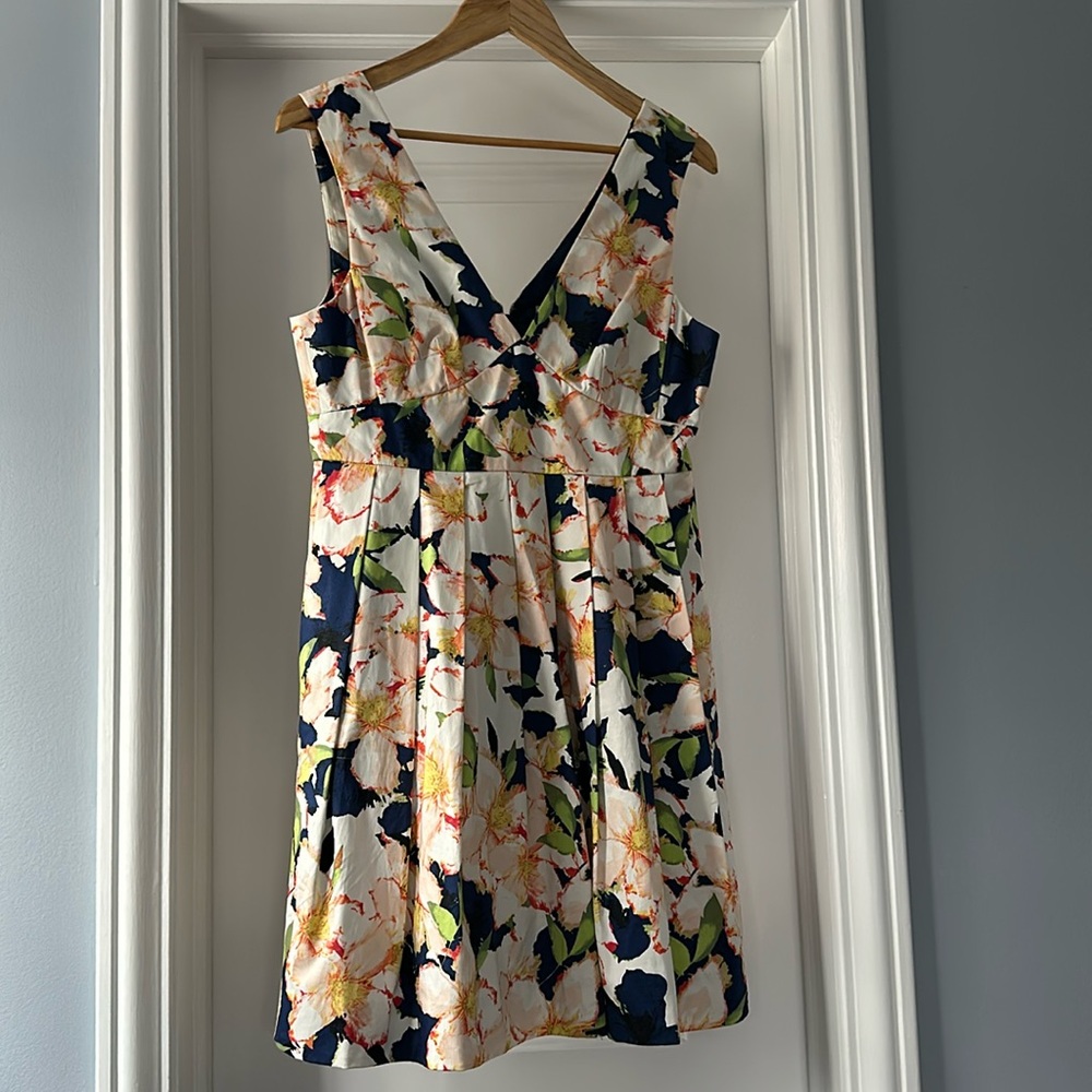 J Crew floral dress